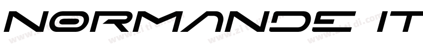 Normande Italic字体转换